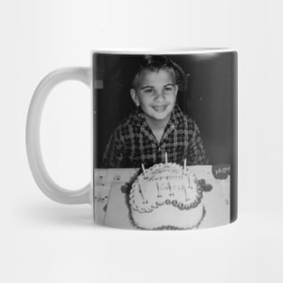 Happy Birthday B&W Vintage Mug